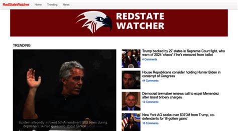 redstate watcher fake news|Red State Watcher Articles .